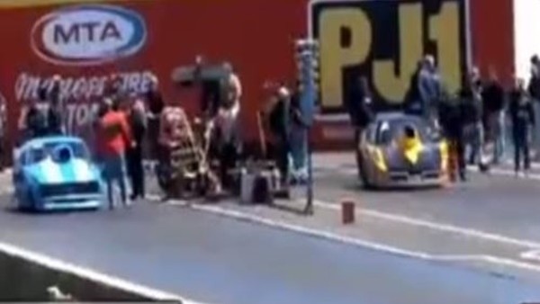 Kalkış Yarışında Korkunç Kaza