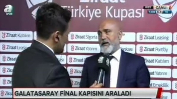 Hikmet Karaman, Galatasaray maçı sonrası konuştu
