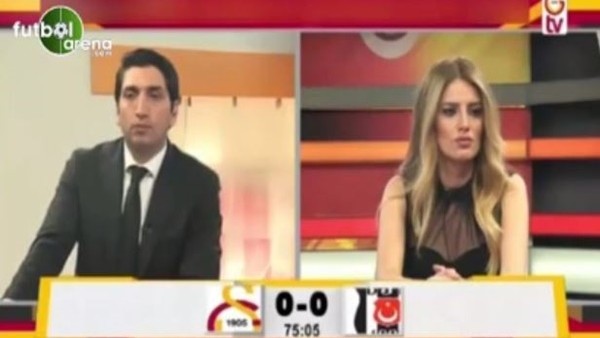 Mario Gomez'in golünde GS TV spikeri