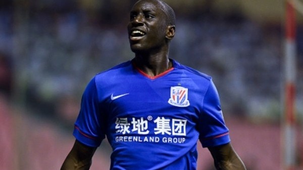 Demba Ba'nın Tianjin Teda maçında attığı gol