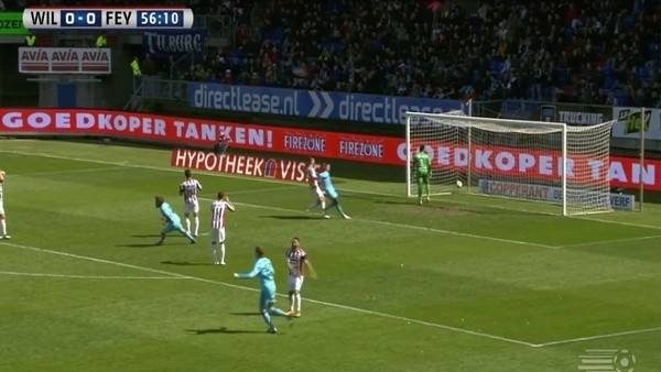 Öyle bir gol yedi ki..