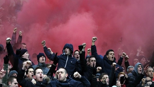 Liverpool taraftarı Villarreal maçına hazır