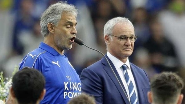 İtalyan sanatçıdan Leicester City'ye şampiyonluk şarkısıarkısı.