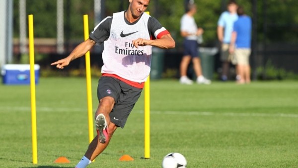 İbrahimovic'in antrenamnda attığı muhteşem gol