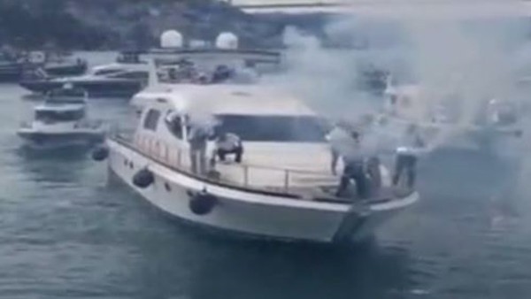 Taraftarlar Beşiktaş'a eşlik etti