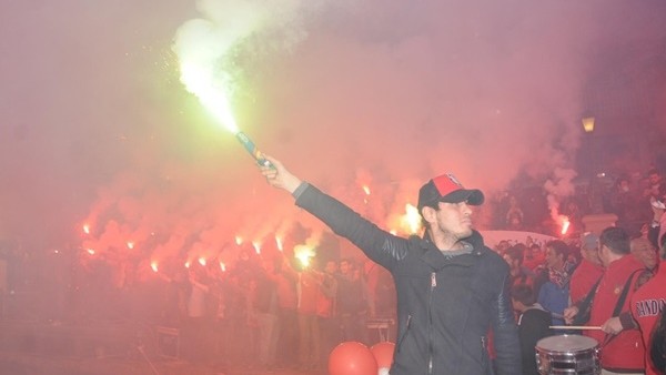 Eskişehirspor'da buruk kutlama