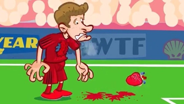 Bayern Münih - Atletico Madrid maçı animasyon oldu