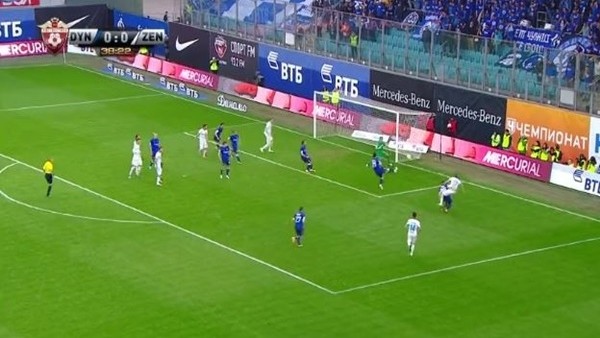 Dinamo Moskova 0-3 Zenit (Maç Özeti)