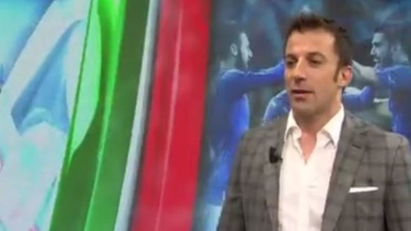 Del Piero televizyon kanalında top oynadı
