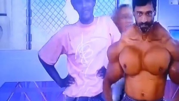 Vücut geliştirmeyi fena abarttı