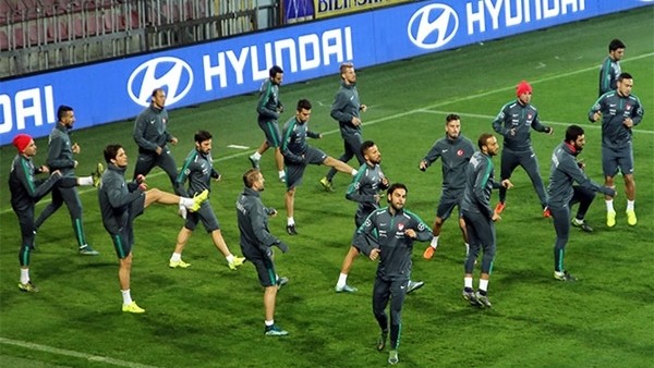 A Milli Takım, Çek Cumhuriyeti maçının hazırlıklarını tamamladı