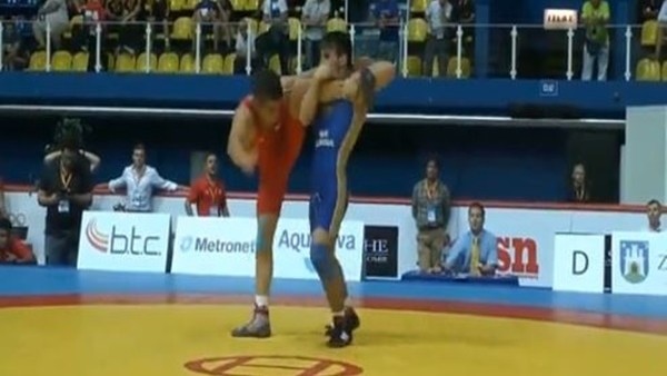 Güreşte inanılmaz teknik