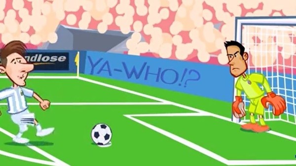 Kupa Amerika finali animasyon film oldu