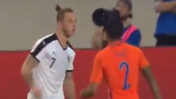 Marko Arnautovic'ten çirkin hareket