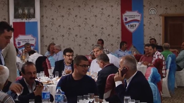 Trabzonspor camiası iftarda buluştu