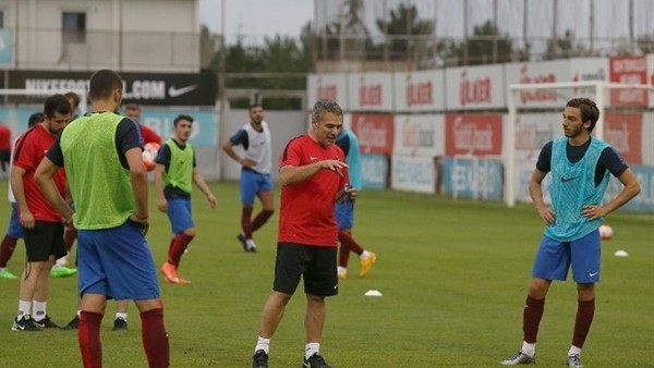 Trabzonspor, Ersun Yanal yönetiminde çalıştı