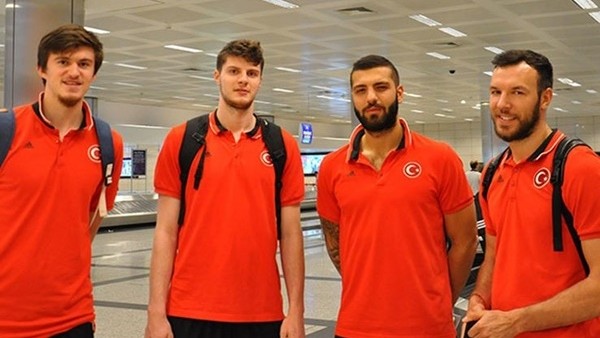 A Milli Erkek Basketbol Takımı, İstanbul'a döndü