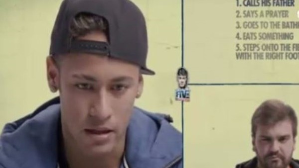 İşte Neymar'ın ritüelleri