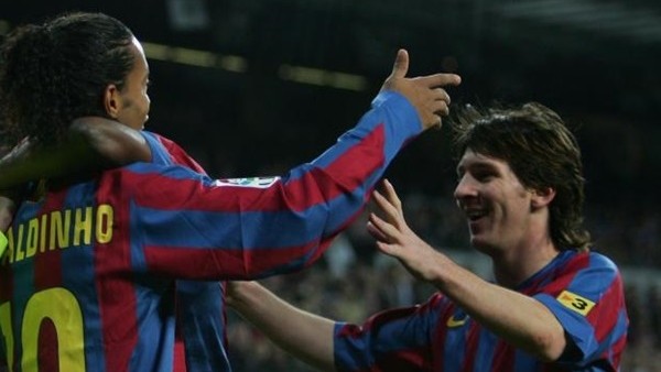 Messi'nin Barcelona'da attığı ilk gol