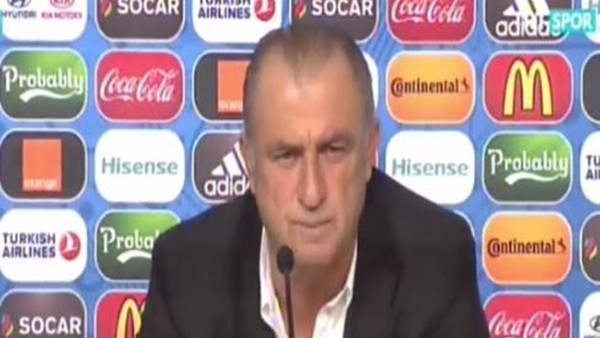 Fatih Terim'in TRT muhabirine verdiği cevap: 'TRT'nin sorularını cevaplamıyorum'