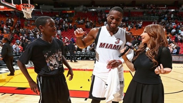 Dwyane Wade'in oğlu babasının yolunda