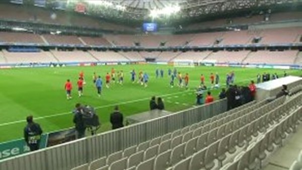 İspanya'da Türkiye maçı hazırlıkları