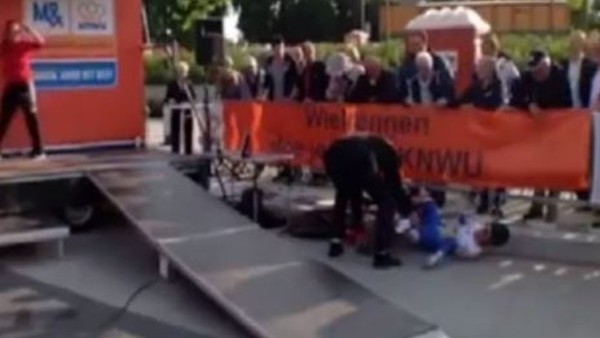 İlk pedalda hastanelik oldu