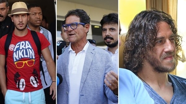 Dünyaca ünlü futbol yıldızları Antalya'da!