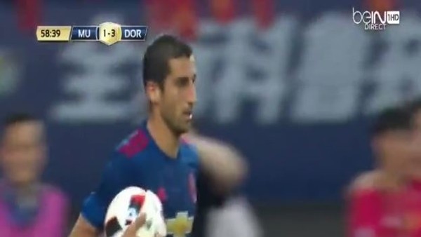 Mkhitaryan'ın Manchester United formasıyla attığı ilk gol