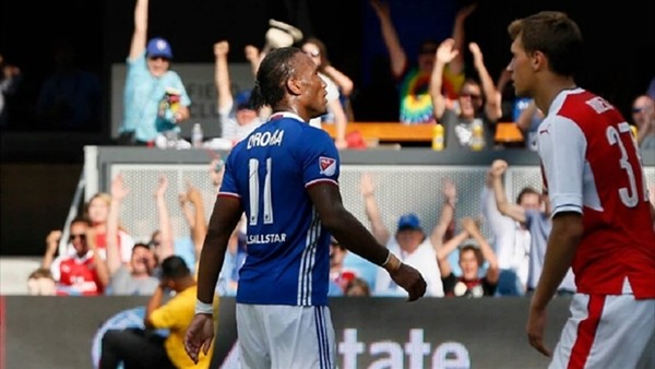 Didier Drogba'nın Arsenal maçındaki sergilediği performans