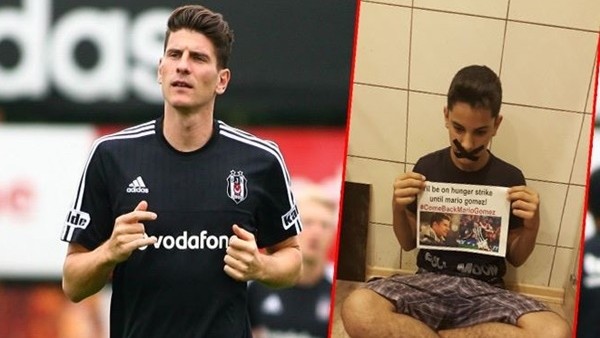 Mario Gomez için açlık grevi!