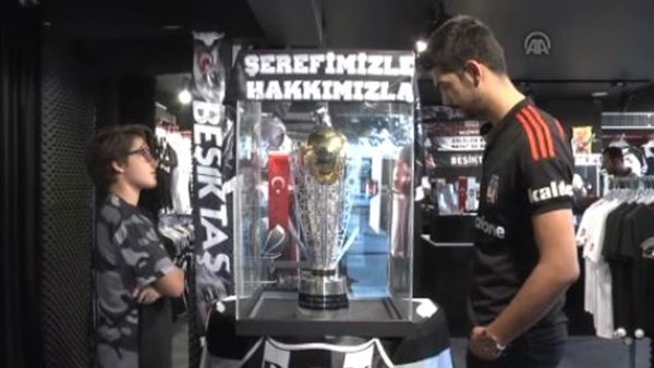 Beşiktaş'ın şampiyonluk kupası, Gaziantep'te