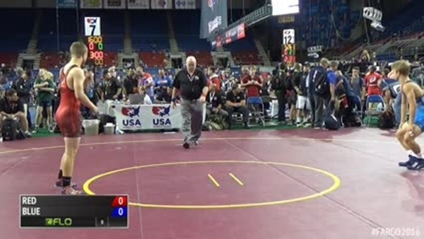 Güreşte müthiş hareket