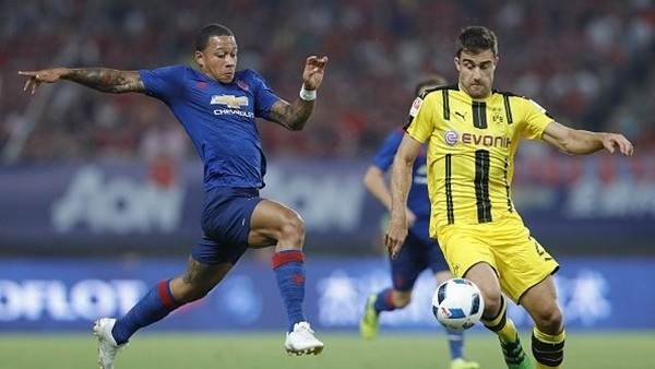 Manchester United 1-4 Borussia Dortmund (Maç Özeti)