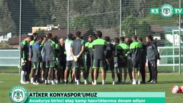 Konyaspor'un yeni sezon hazırlıkları devam ediyor
