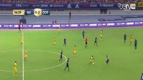 Dembele'nin Manchester United'a attığı şık gol