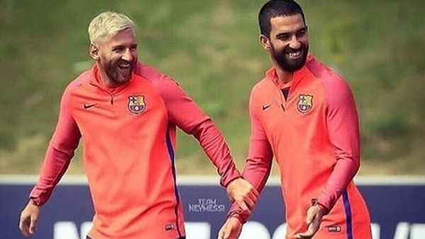 Messi antrenmanda döktürdü 