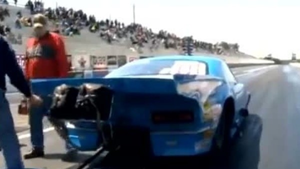 Kalkış yarışında korkunç kaza