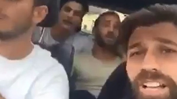 Beşiktaşlı futbolcular 'Günah benim suç benim' şarkısını söyledi