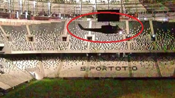 Darbeciler Vodafone Arena'ya böyle indi