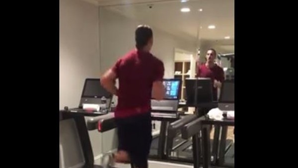 Zlatan Ibrahimovic yeni sezon için hazırlanıyor