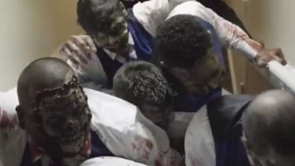 Düğünde zombi saldırısı