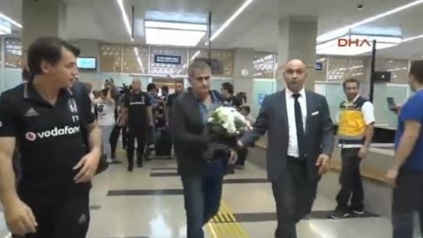 Beşiktaş kafilesi Konya'da