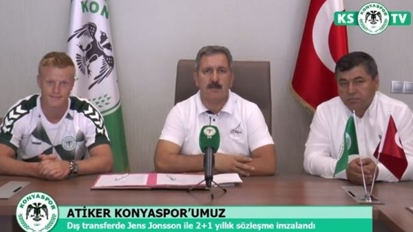 Konyaspor, Jens Jonsson ile 2 yıllık sözleşme imzalandı
