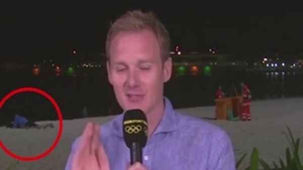 Canlı yayın sırasında seks skandalı