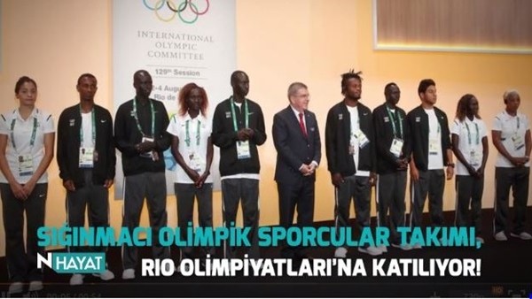Mülteci Olimpiyat Takımı ilk kez olimpiyatlarda!