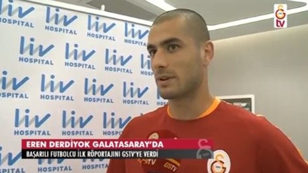 Eren Derdiyok, GSTV'ye ilk röportajını verdi