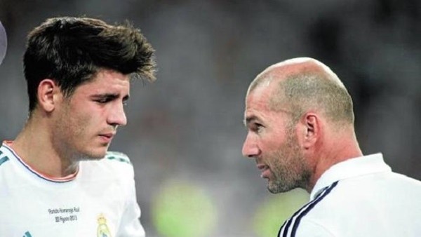Morata'dan Zidane'a çelme