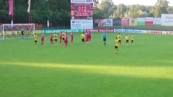 Oğuzhan Aydoğan'dan müthiş frikik golü