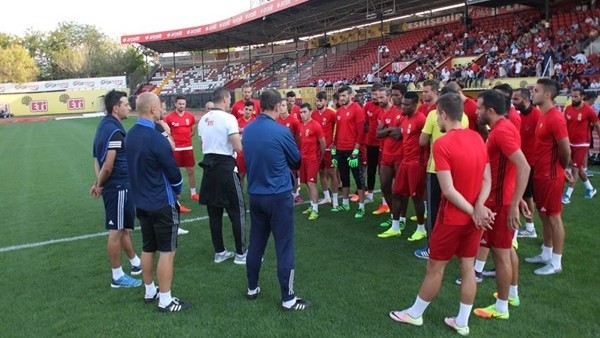 Eskişehirspor, Atatürk Stadı'nda çalıştı